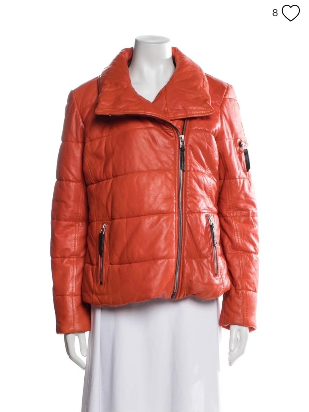 Mauritius lambskin Puffer Jacket